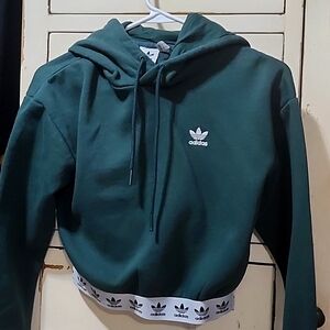 Cropped Adidas Hoodie